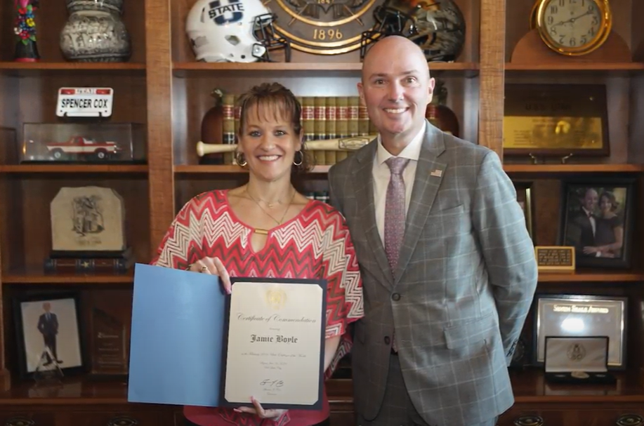 Jamie Boyle Named State of Utah Employee of the Month